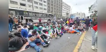 Más de 1.000 alcaldes protestan en los exteriores del Congreso para exigir aumento de presupuesto