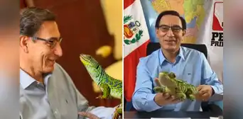 Vizcarra dice que "venderá" peluches de lagarto en Navidad: "Para financiar el partido" Vizcarra dice que "venderá" peluches de lagarto en Navidad: "Para financiar el partido"