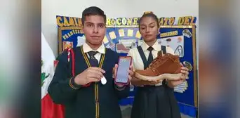 Trujillo: escolares crean zapatos antisecuestros tras la ola de raptos y llevarán proyecto a Brasil