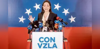 Venezuela: María Corina Machado ya es la candidata única de la oposición Venezuela: María Corina Machado ya es la candidata única de la oposición
