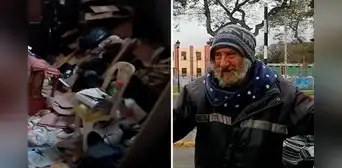 Pueblo Libre: adulto mayor vivía entre toneladas de basura y madriguera de ratas Pueblo Libre: adulto mayor vivía entre toneladas de basura y madriguera de ratas