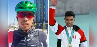 Hugo Ruiz, ganador en ciclismo en los Panamericanos, recibió su primer pergamino a los 5 años