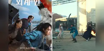 Actores Kim Woo Bin, Kim Tae Ri y Ryun Jun Yeol juntos en la película 'Alienoid 2': ¿de qué trata?