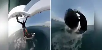 Surfista casi pierde la vida tras ser golpeado por una ballena: “Pensé que todo había terminado” Surfista casi pierde la vida tras ser golpeado por una ballena: “Pensé que todo había terminado”