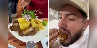 Turistas españoles prueban chicharrón en Cusco y quedan maravillados: "Está tan sabroso"