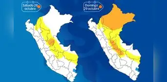 Senamhi pronostica lluvias de fuerte intensidad durante el fin de semana: ¿en qué regiones? Senamhi pronostica lluvias de fuerte intensidad durante el fin de semana: ¿en qué regiones?