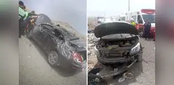 Áncash: 2 policías y 1 civil mueren en despiste de auto