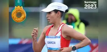 Santiago 2023 borró marca de Kimberly García tras ganar la medalla de oro en los 20 km Santiago 2023 borró marca de Kimberly García tras ganar la medalla de oro en los 20 km