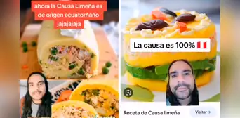 Ecuatoriano acepta que la CAUSA es de PERÚ y se disculpa: “Este exquisito plato es 100% peruano”