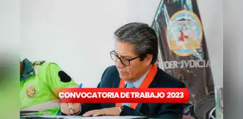 ¿Terminaste la secundaria? Poder Judicial ofrece 297 puestos de trabajo con sueldos desde S/1.950 ¿Terminaste la secundaria? Poder Judicial ofrece 297 puestos de trabajo con sueldos desde S/1.950