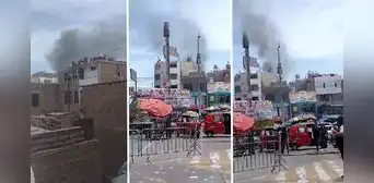 SMP: reportan incendio de grandes magnitudes a metros de Plaza Norte SMP: reportan incendio de grandes magnitudes a metros de Plaza Norte