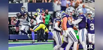 ¡Devastadora victoria! Dallas Cowboys derrotó 43-20 a los Rams por la semana 8 de la NFL