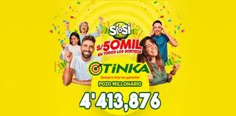 Resultados de La Tinka del 29 de octubre: revisa aquí la jugada ganadora