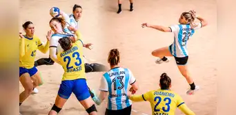 ¡Medalla de plata! Argentina cae por 30-18 ante Brasil por la final del handball de los Juegos Panamericanos 2023 ¡Medalla de plata! Argentina cae por 30-18 ante Brasil por la final del handball de los Juegos Panamericanos 2023