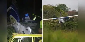 Pucallpa: accidente de avioneta deja a piloto fallecido y copiloto herido