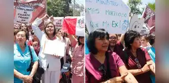 Personal de salud protesta y se saca sangre en exteriores del Minsa por insuficiente aumento salarial Personal de salud protesta y se saca sangre en exteriores del Minsa por insuficiente aumento salarial