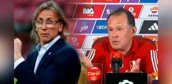 La respuesta de Reynoso al ser consultado sobre la defensa de Gareca a los jugadores de la Liga 1