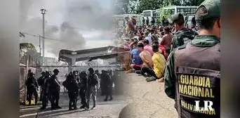 Fotos y videos de la toma del penal Puente Ayala: así fue el operativo en Venezuela