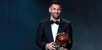 ¡Lionel Messi ganó su octavo Balón de Oro! El argentino superó a De Bruyne, Haaland y Mbappé