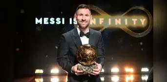 ¡Lionel Messi ganó su octavo Balón de Oro! El argentino superó a De Bruyne, Haaland y Mbappé ¡Lionel Messi ganó su octavo Balón de Oro! El argentino superó a De Bruyne, Haaland y Mbappé