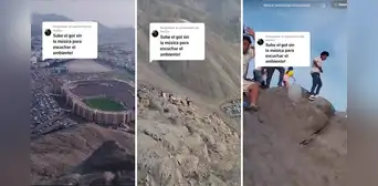 Hinchas no entraron al Monumental y celebraron goles de la 'U' desde el cerro: “Palco premium”