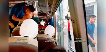 Pasajero de Chosicano utiliza ventana para bajar del bus tras fallo de la puerta: "En Perú no te aburres”