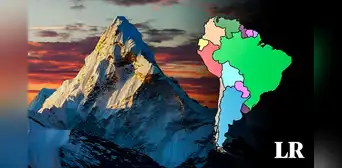 La montaña más alta desde el centro de la Tierra no es el Everest y se encuentra en Sudamérica