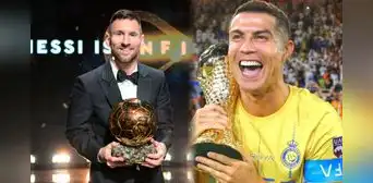 Cristiano Ronaldo se ríe del Balón de Oro de Messi tras destructor comentario de periodista español Cristiano Ronaldo se ríe del Balón de Oro de Messi tras destructor comentario de periodista español