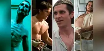 Las transformaciones más extremas de Christian Bale, el actor de ‘Batman: el caballero de la noche’
