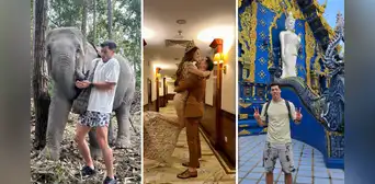 ¿Patricio Parodi no regresará al Perú para estar con Luciana Fuster?: modelo continúa en Asia ¿Patricio Parodi no regresará al Perú para estar con Luciana Fuster?: modelo continúa en Asia