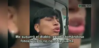 Ladrón echa la culpa al diablo tras ser capturado en Cercado de Lima: "Me susurró al oído" Ladrón echa la culpa al diablo tras ser capturado en Cercado de Lima: "Me susurró al oído"