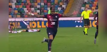¡Lapadula volvió con un golazo! 'Bambino' anotó en tiempo extra y le dio la clasificación a Cagliari