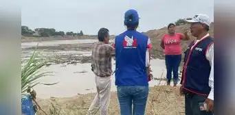 Chiclayo: confirman daños a cultivos durante obra de prevención en ríos Chancay y Reque