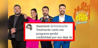 Usuarios critican nueva modalidad de puntaje de 'El gran chef: famosos' y lo comparan con 'Masterchef'