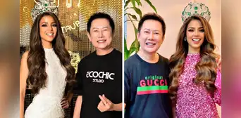 Luciana Fuster defiende a presidente del Miss Grand, Mr. Nawat, tras polémica con miss filipina Luciana Fuster defiende a presidente del Miss Grand, Mr. Nawat, tras polémica con miss filipina