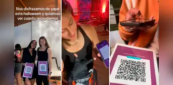 Peruanas que se disfrazaron de YAPE en Halloween enloquecen las redes: “¿Cuánto dinero recaudaron?” Peruanas que se disfrazaron de YAPE en Halloween enloquecen las redes: “¿Cuánto dinero recaudaron?”