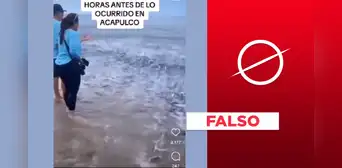 No captaron peces en la orilla de playa en Acapulco “horas antes” de que impactara el huracán Otis