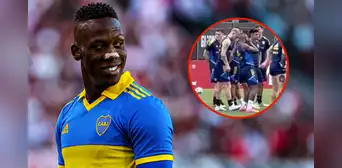 La reacción viral de Luis Advíncula 'boxeando' en los entrenamientos de Boca previo a la final La reacción viral de Luis Advíncula 'boxeando' en los entrenamientos de Boca previo a la final