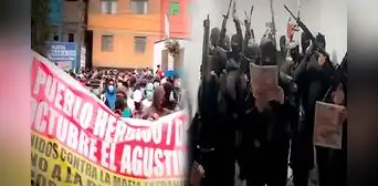 Mototaxistas responden a amenazas de la banda Los Gallegos: "El pueblo se tiene que levantar" Mototaxistas responden a amenazas de la banda Los Gallegos: "El pueblo se tiene que levantar"