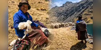 Conoce la historia de Clotilda, una adulta mayor que vive sola en las alturas de Áncash