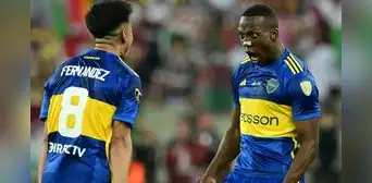 Luis Advíncula anota espectacular golazo de zurda y hace soñar a Boca con la Libertadores Luis Advíncula anota espectacular golazo de zurda y hace soñar a Boca con la Libertadores
