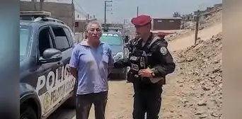 San Juan de Lurigancho: PNP detiene a adulto mayor con arma y granada de guerra en Jicamarca