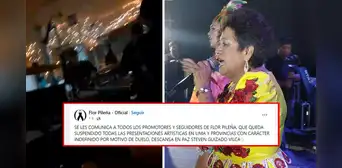 Flor Pileña: músico de su agrupación fallece tras recibir balazo en pleno concierto