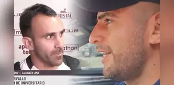 Zambrano le responde fuerte a Carvallo tras criticar a Alianza: "Con 4 toques hicimos el gol"