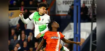 Con un emotivo gol de Luis Díaz, Liverpool consiguió una agónico empate 1-1 ante Luton Town