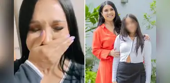 Tula Rodríguez rompió en llanto por inesperado pedido de su hija: "No lo puedo evitar"