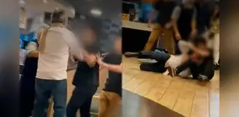 Miraflores: sujetos protagonizan discusión y terminan agarrándose a golpes en local de comida Miraflores: sujetos protagonizan discusión y terminan agarrándose a golpes en local de comida