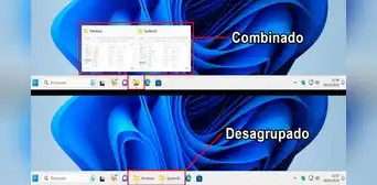 Windows 11 se actualiza y ya permite desagrupar los botones de la barra de tareas
