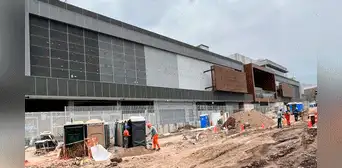 Reportan fuga de gas en el nuevo Mall Aventura de San Juan de Lurigancho Reportan fuga de gas en el nuevo Mall Aventura de San Juan de Lurigancho