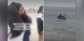 "¡Te dije vámonos!": joven rompe en llanto al enterarse de que su novio se ahogó en Punta Hermosa